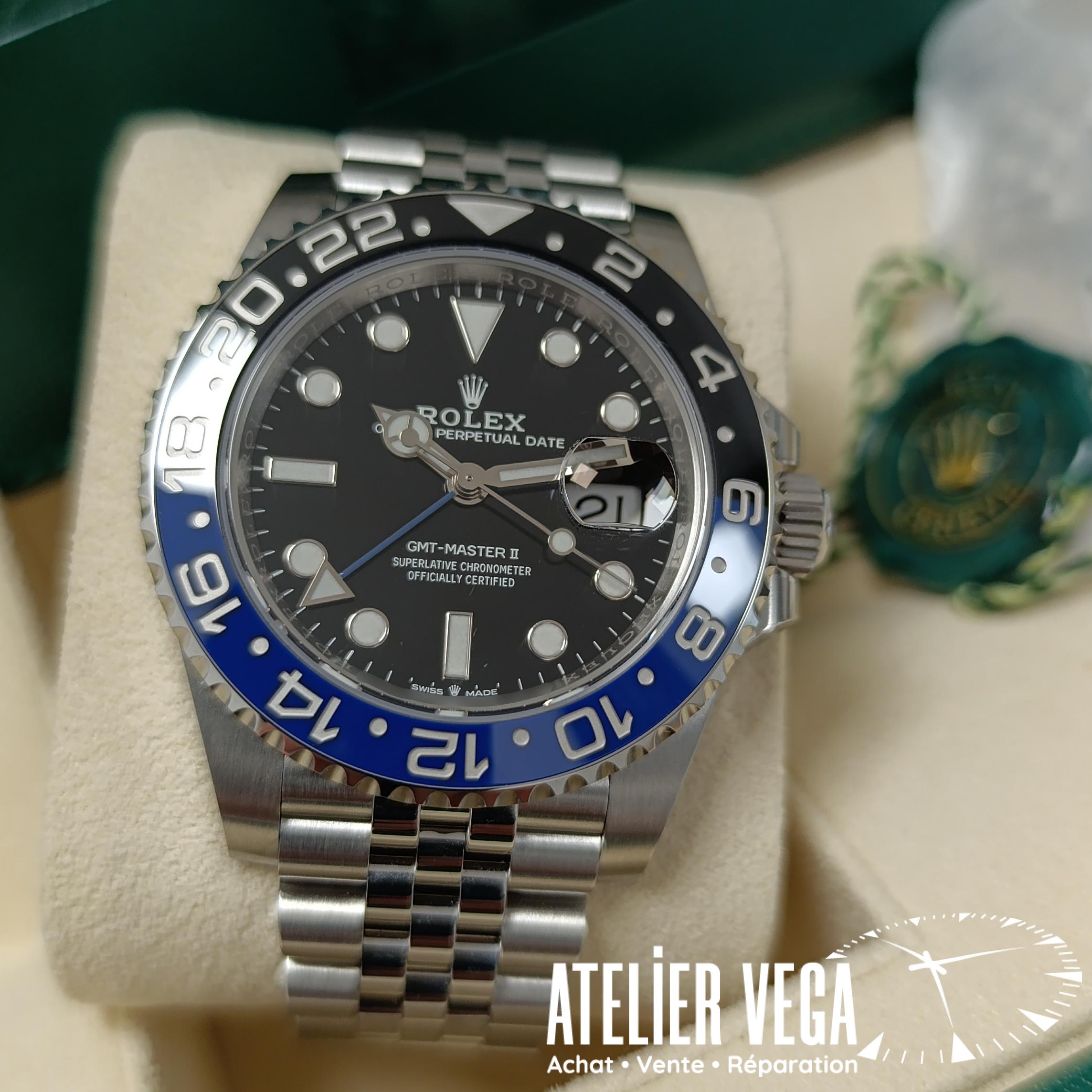 Rolex GMT Master 126710BLNR Batgirl Etat neuf de 2020