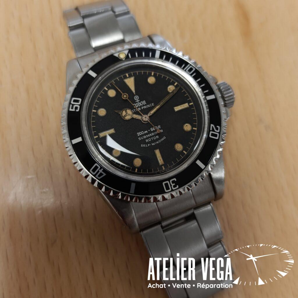 Tudor Submariner 7928 de 1964, montre uniquement, service complet en 2025