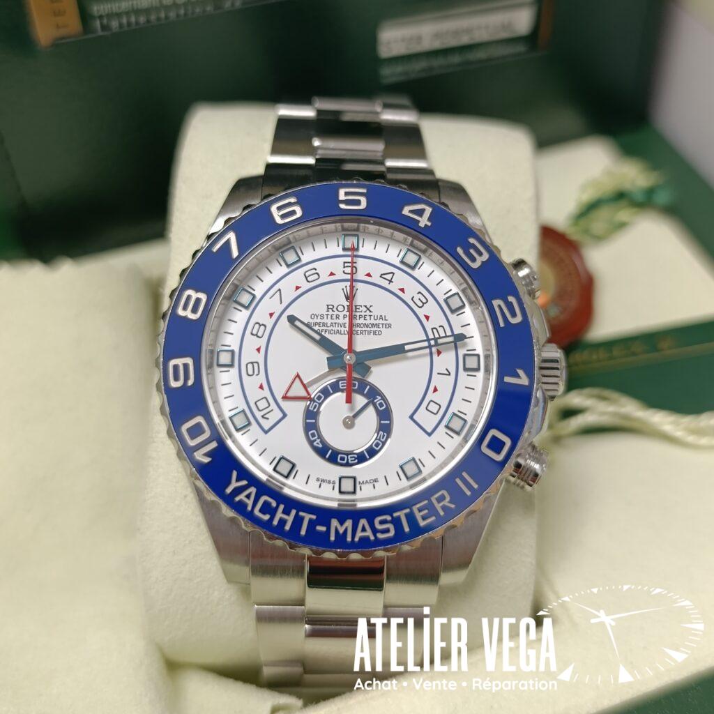 Rolex Yacht-Master 116680 de 2013, acier 44mm, full set