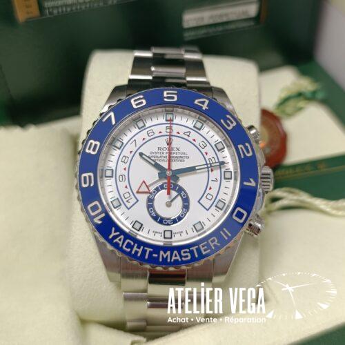 Rolex Yacht-Master 116680 de 2013, acier 44mm, full set