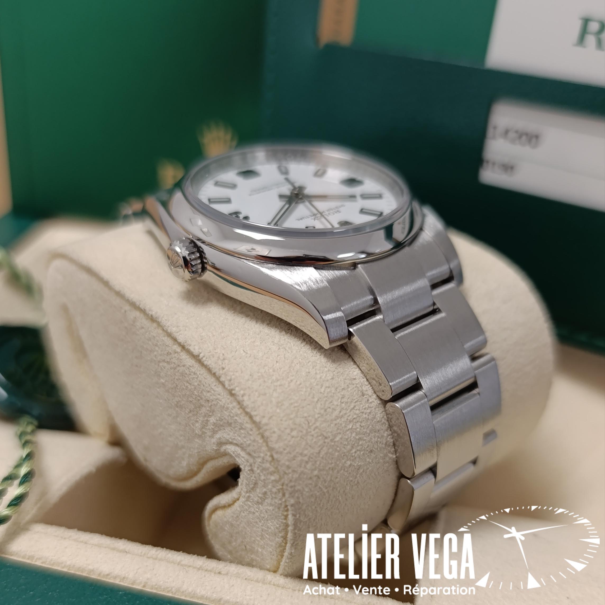 Rolex Oyster Perpertual 34 White de 2016 – Image 3