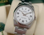 Rolex Oyster Perpetual 34 White Ref 114200 de 2016