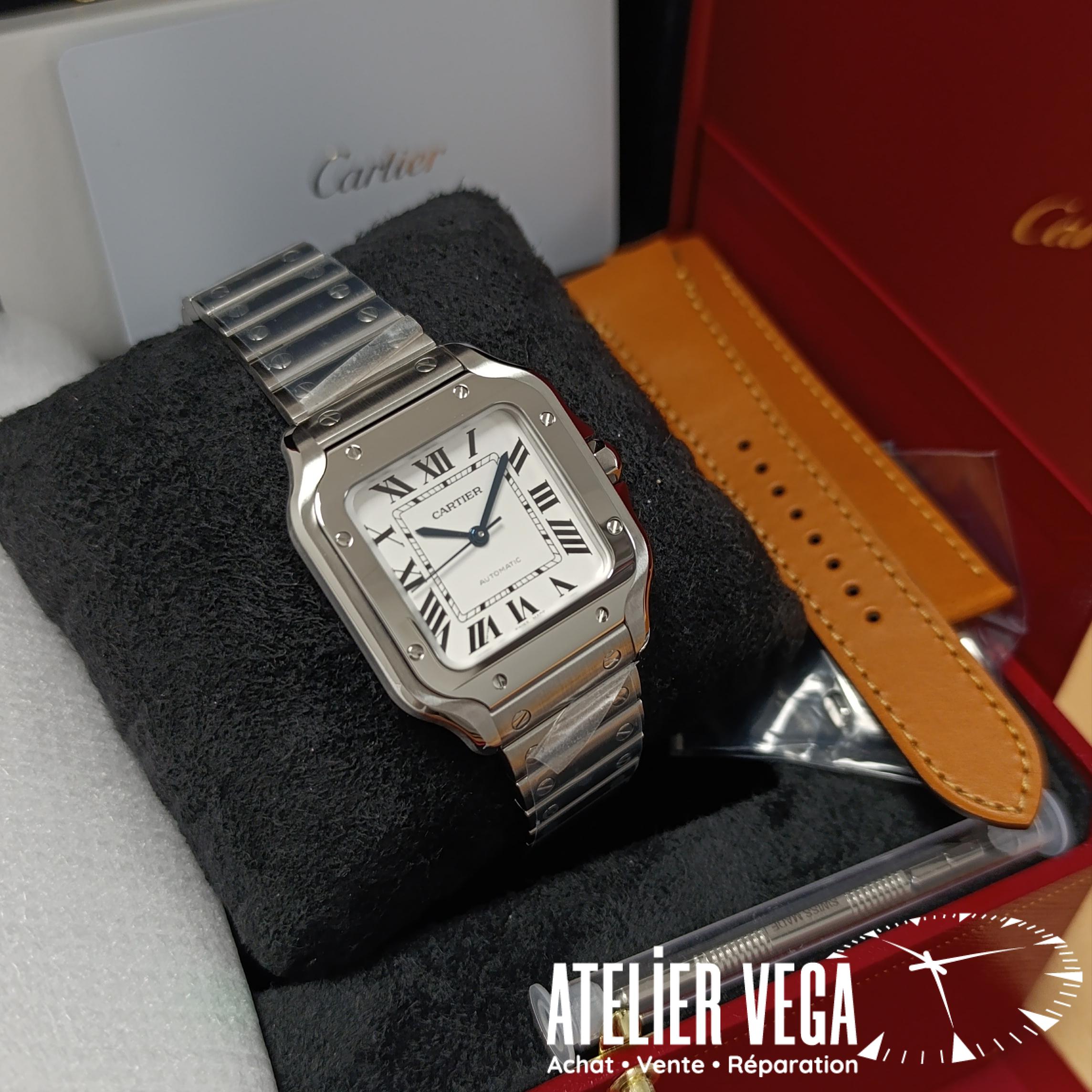 Santos de Cartier Moyen Modèle – Image 9