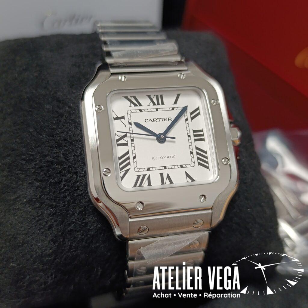 Santos de Cartier Moyen Modèle de 2026 full set jamais portée