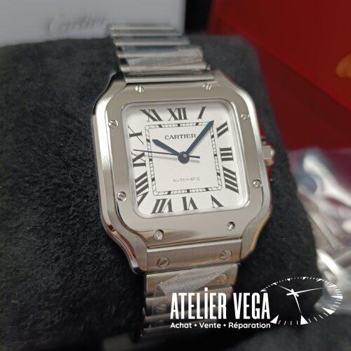 Santos de Cartier Moyen Modèle de 2026 full set jamais portée