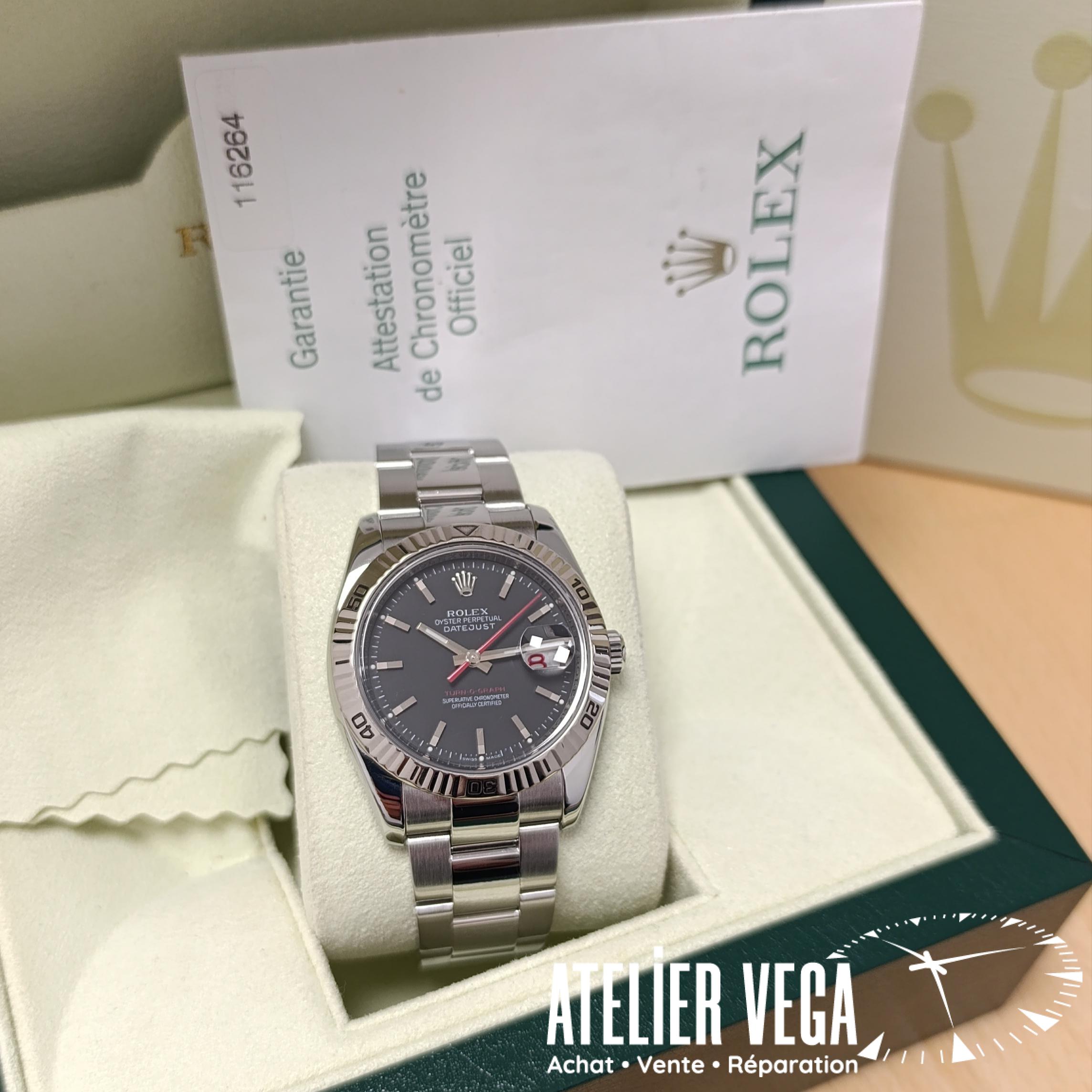 Rolex DateJust Turn-O-Graph 116264 – Image 8