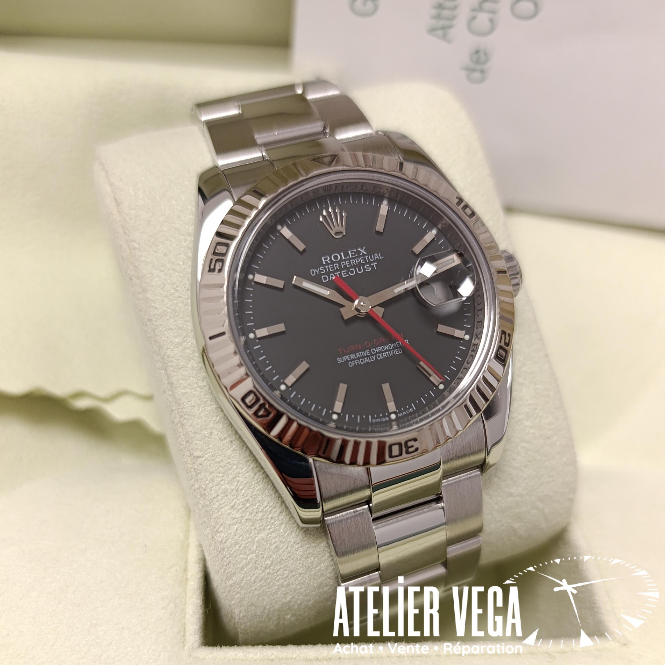 Rolex DateJust 36 Turn-O-Graph 116264 de 2006