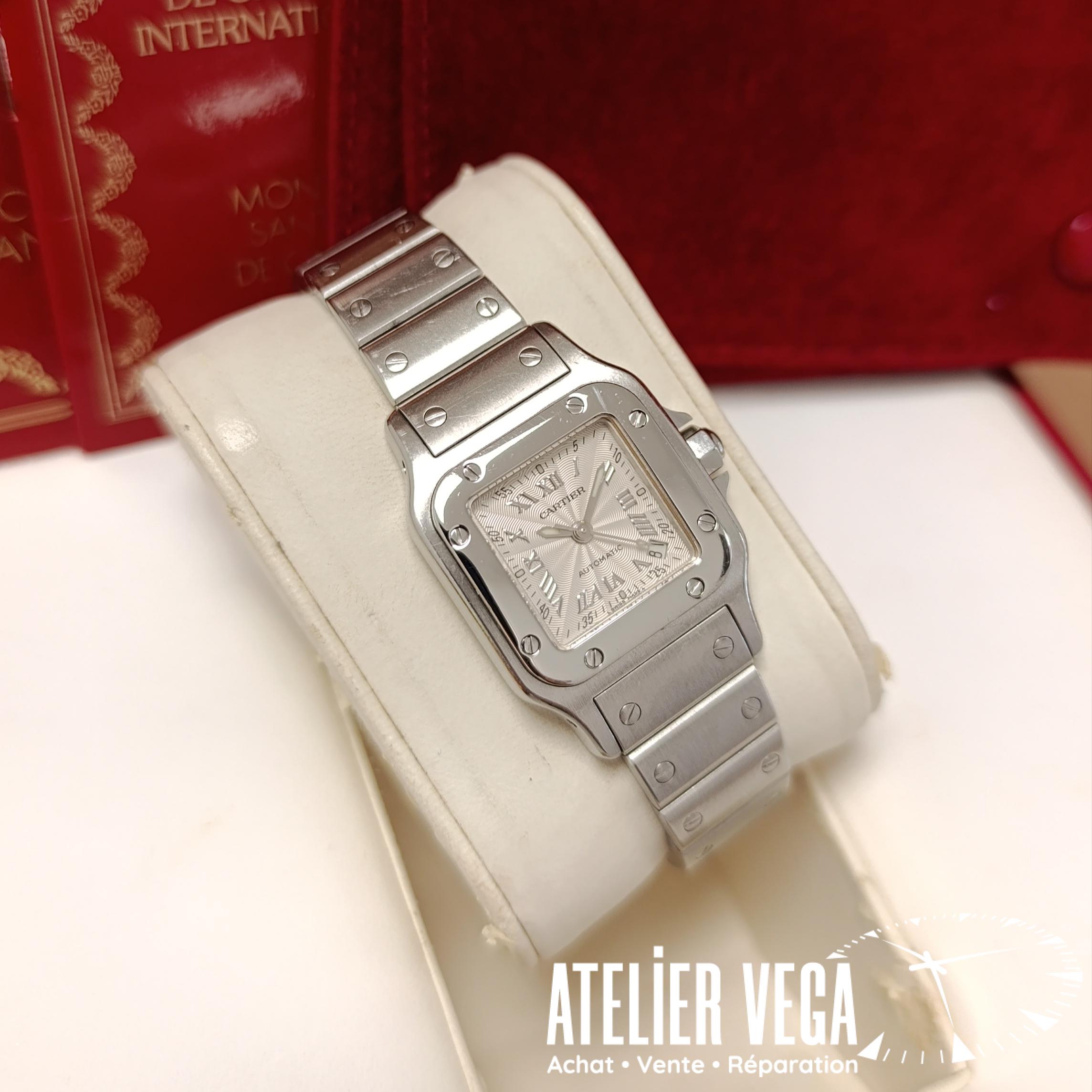 Cartier Santos Galbée 2423 de 1990 – Image 2