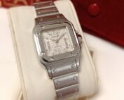 Cartier Santos Galbée 2423 de 1990 avec papiers et boites d'origine