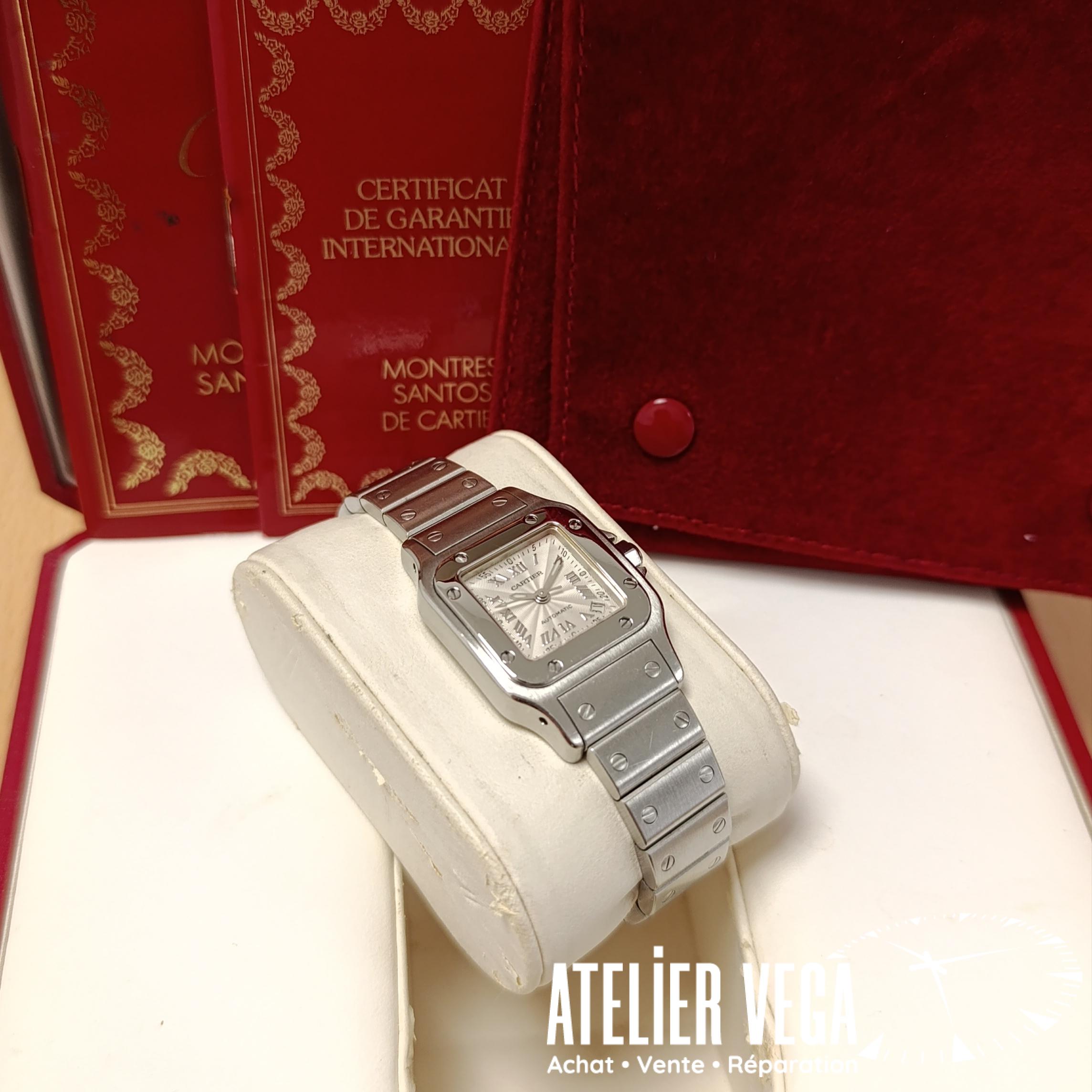 Cartier Santos Galbée 2423 de 1990 – Image 9