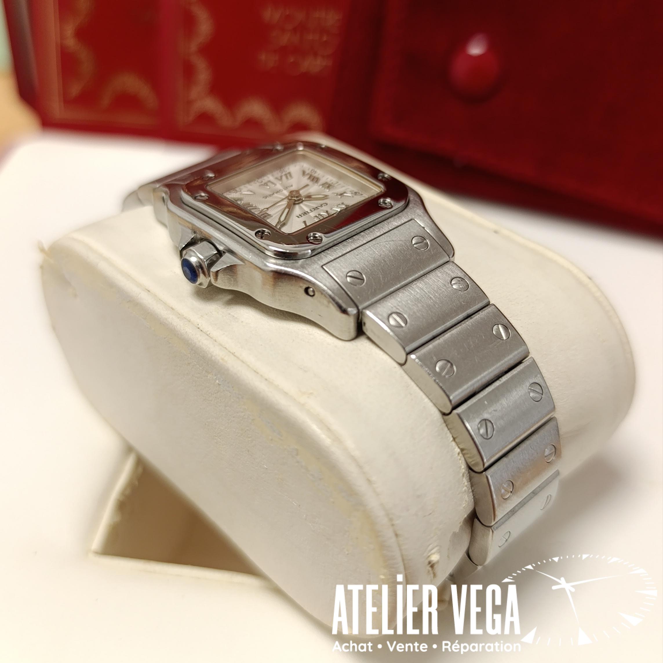 Cartier Santos Galbée 2423 de 1990 – Image 4