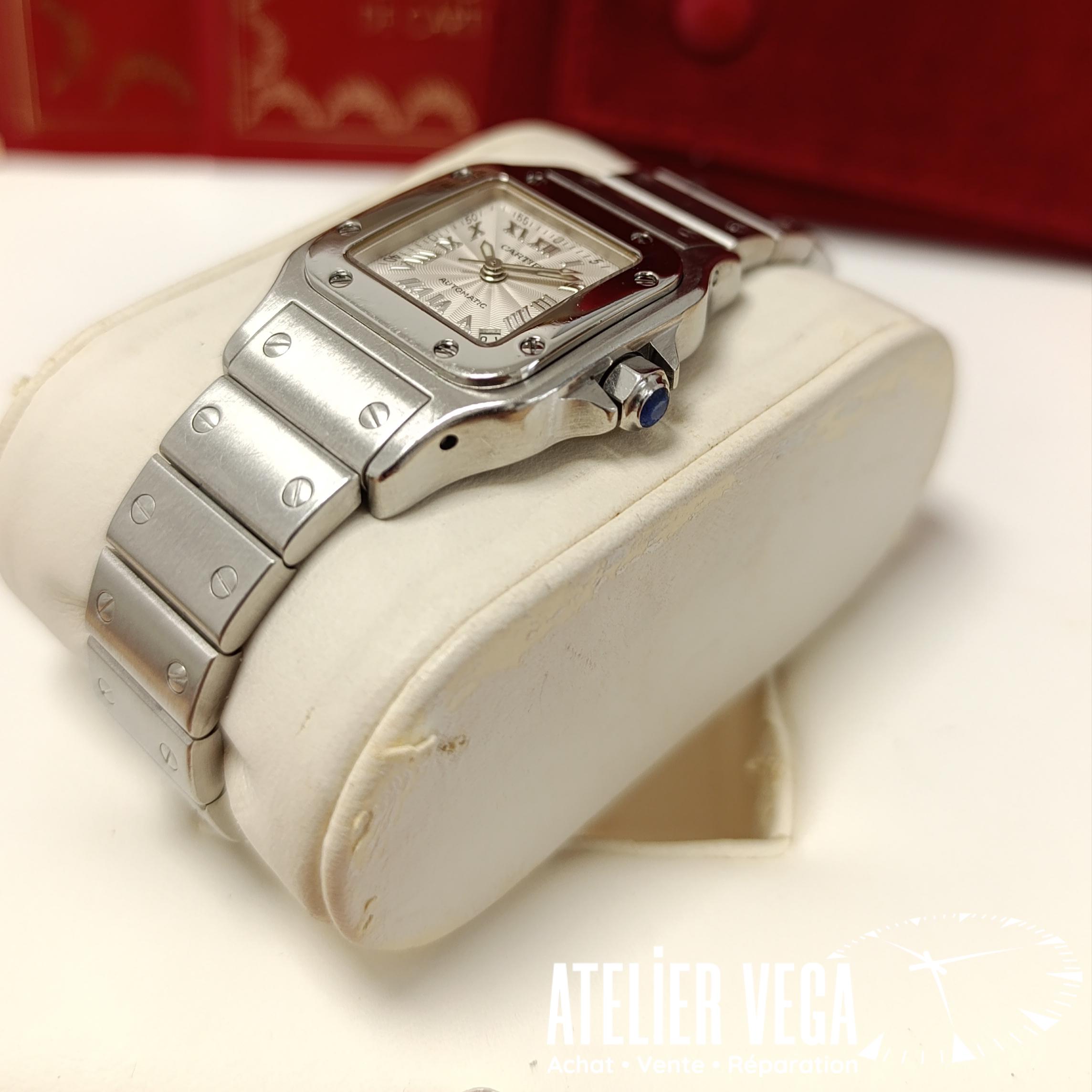 Cartier Santos Galbée 2423 de 1990 – Image 3