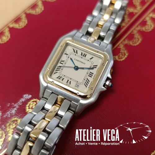 Cartier Panthere Or Acier Années 1990, révisée