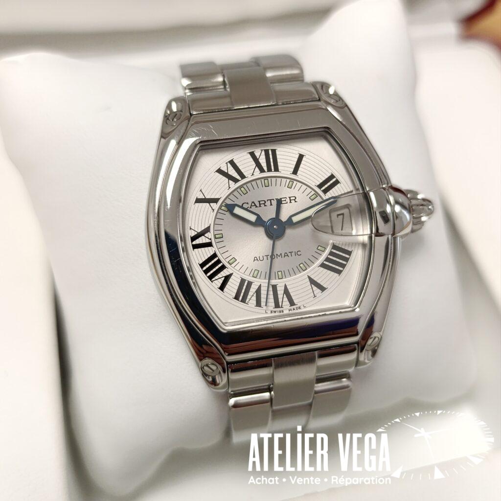 Roadster de Cartier Ref 2510 de 2002 avec boites et papiers d'origine