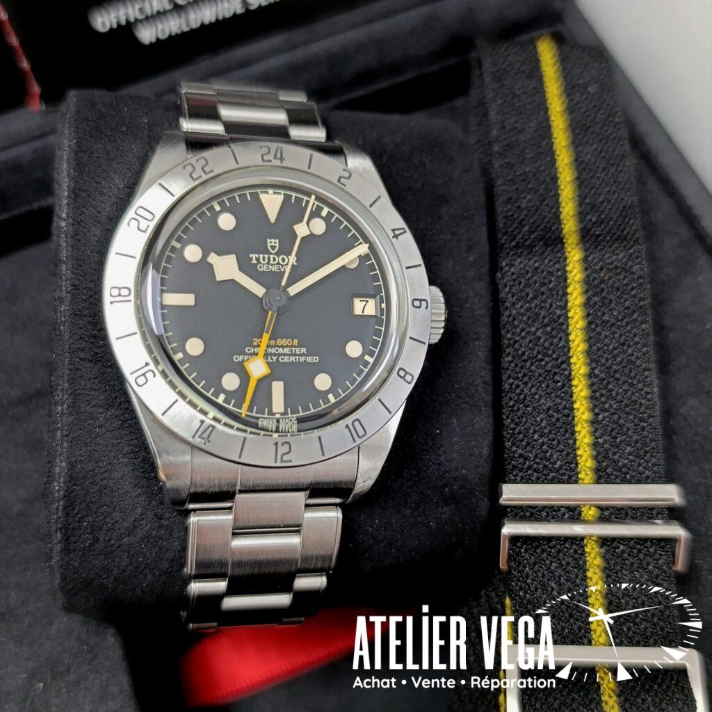 Tudor Black Bay Pro 79470 de 2022, 39mm, full set en très bon état