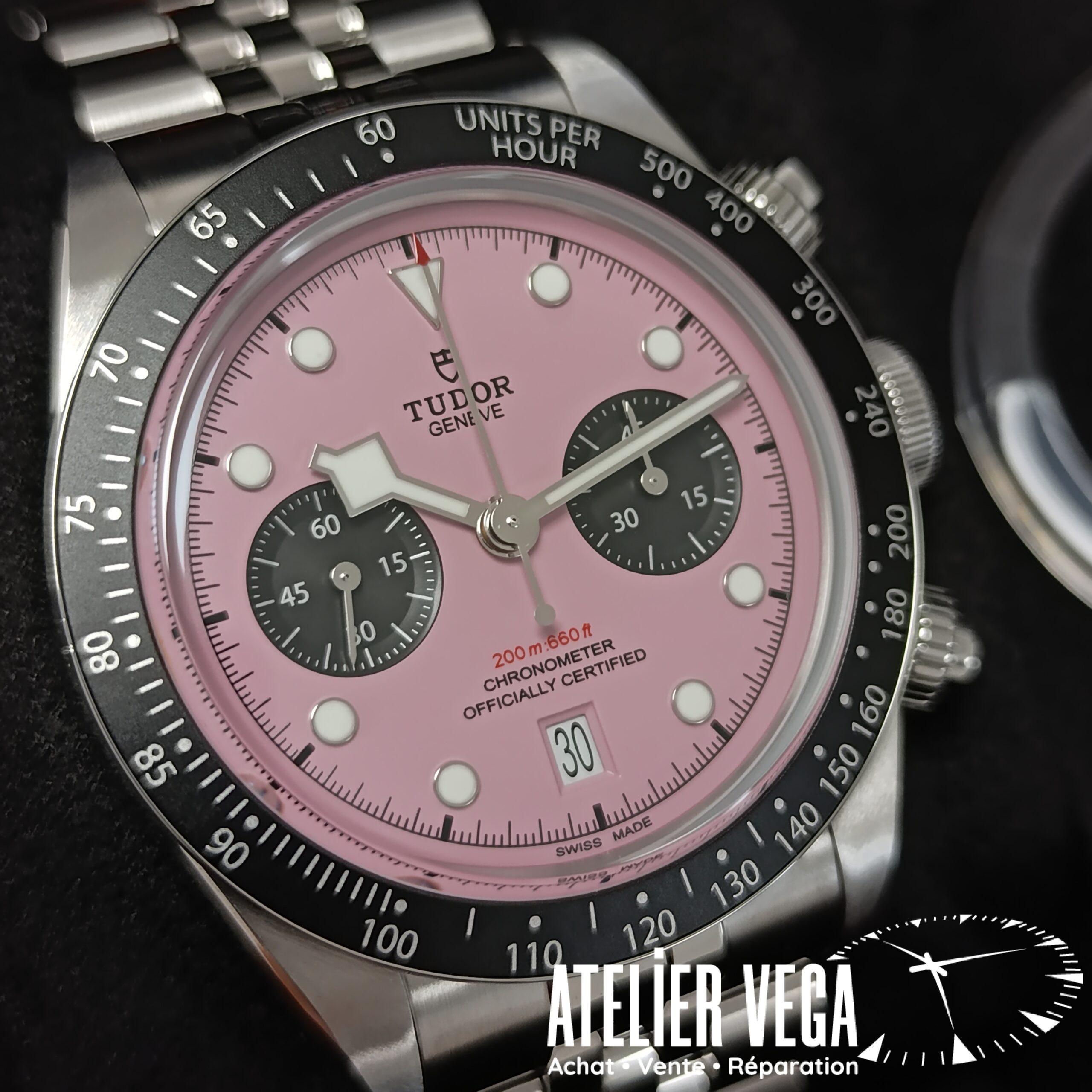 Tudor Black Bay Chrono Pink Miami, jamais portée, full set de 2026