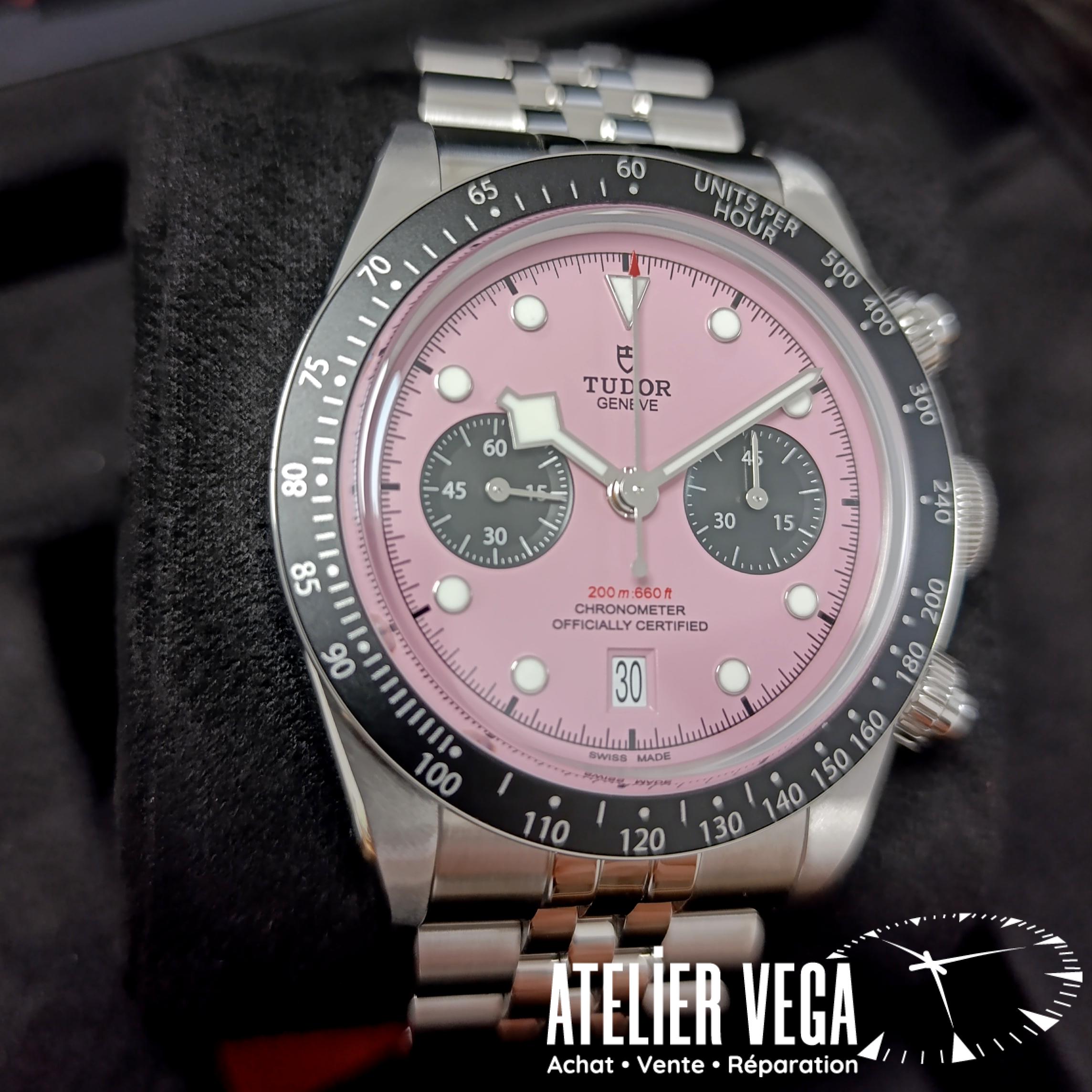 Tudor Black Bay Chrono Pink – Image 2