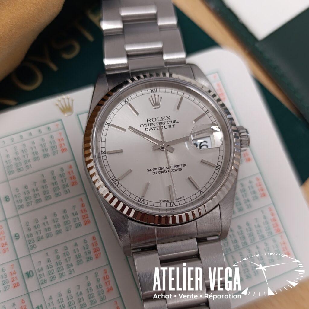 Rolex DateJust 36mm 16234 de 2001 Full Set en très bon état