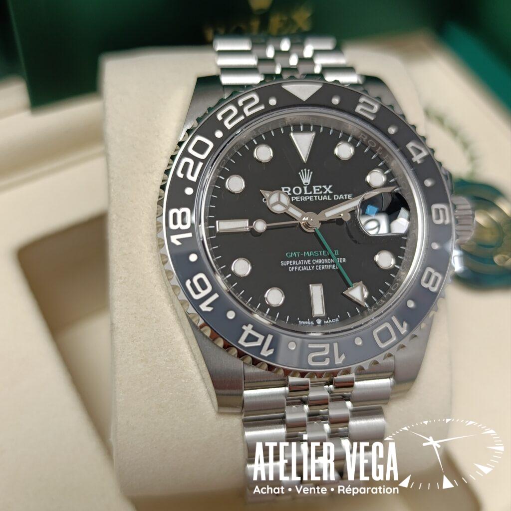 Rolex GMT Bruce Wayne 126710GRNR de 2026, jamais portée, full set
